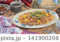 Thai stir-fried rice noodles / pad thai 141900208