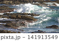 Rough waves and coastline of the Sea of Japan in Izumo City, Shimane Prefecture_10bit_4:2:2 141913549