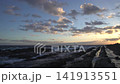 Rough waves and coastline of the Sea of Japan in Izumo City, Shimane Prefecture_10bit_4:2:2 141913551