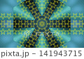 A Blue And Yellow Star Pattern A Blue And Yellow Star Pattern 141943715