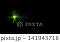 A Green Star With A Black Background A Green Star With A Black Background 141943718