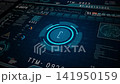 Showcases a Sophisticated Cybersecurity Interface with a Global Network Protection Theme, Advanced Cybersecurity Interface with Global Network Protection, and Technology Background 141950159