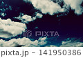 Fast-moving clouds and a nostalgic sky: Time lapse 141950386
