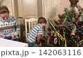 Family Xmas preparations Family Xmas preparations 142063116