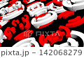 VJ Geometric Pattern Rotating Circle Simple Red White [Other Versions Available] [Loop Compatible] 142068279