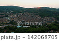 Serra San Bruno hillside town at golden hour sunset Serra San Bruno hillside town at golden hour sunset 142068705