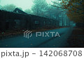 Creepy And Dark Evening In The Woods Creepy And Dark Evening In The Woods 142068708