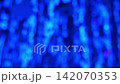 Colorful Neon Bokeh Lights Abstract Background with Blue, Pink and Cyan Glow. 4K. 142070353