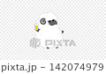 Pop-style illustrated animation video of the zodiac animal for New Year's greetings in 2027, the Year of the Sheep. 142074979