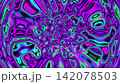 distorted trippy vibrant 142078503
