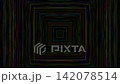 vibrating colorful noisy square lines 142078514