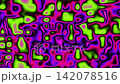 vivid neon liquid flow with psychedelic organic shapes 142078516