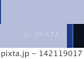 A sophisticated design featuring two alternating light blue stripes across a navy background. (4K) 142119017