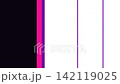 A white board slides from right to left across a black screen, with purple stripes for switching. 4K. 142119025
