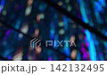 Abstract Geometric Neon Lights in Colorful Blur. Vibrant Futuristic Background. 4K 142132495