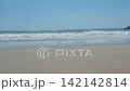 大谷海岸の波打ち際 142142814