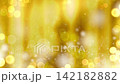 An animated video with a gold background and lots of sparkling lights. 142182882