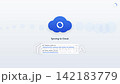 Cloud Syncing Interface with File Progress Bars and Loading State 142183779
