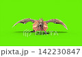 green screen archaeopteryx attacks front close up dinoasaurs 3d  142230847