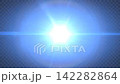 4K quality video footage with a transparent background showing sparkling light particles exploding the moment lens flare flashes. 142282864