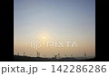 初秋時節，在青山高原風力發電場欣賞日落。 142286286
