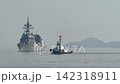 Destroyer in port 142318911