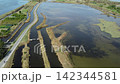 Aerial View of Lio Piccolo Marshlands in the Venice Lagoon 142344581