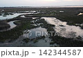 Aerial View of Lio Piccolo Marshlands in the Venice Lagoon 142344587