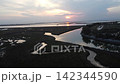 Aerial View of Lio Piccolo Marshlands in the Venice Lagoon 142344590