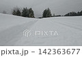 A Serene Winter Wonderland: Snow-Covered Path through Pines Captured in Frames, Embracing the Beauty and Tranquility of the Winter Landscape 142363677