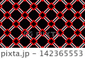 Abstract bright seamless pattern. Cute footage with geometric shapes. Glitch concept. Looped animation with chroma key 142365553
