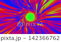 A vibrant abstract swirl of colors in red, blue, and green. The design creates a dynamic, energetic visual effect, resembling a vortex or whirlpool. Dynamic footage with bright colors hyper tunnel 142366762