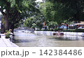 Scenic landscape of Khlong Rop Krung along Asadang Road, Bangkok 142384486