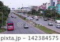 Traffic flow in the vicinity of Phahonyothin Road Soi 75, Pathum Thani Province 142384575