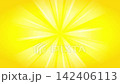 Abstract motion animation with light flickering and rotating against a yellow background. 142406113