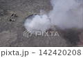 Erta Ale volcano Danakil Depression Ethiopia, eruption. Aerial view. 142420208