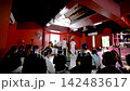 A Brahmin priest is conducting a ritual at the Ganesha shrine in Khlong Khuean 142483617