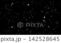 Glitter sparkle animated on Black screen, starry night sky with blinking effect overlay, particles dazzling glowing magical glitter animation. seamless loop of starry night, magical star sparkle lig 142528645