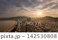 Aerial Timelapse of Quy Nhon from Twilight to Night, Vietnam 142530808