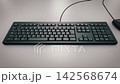 3D animation of a keyboard typing automatically (front view, looping) 142568674
