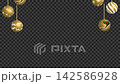 Christmas ornament, gold 142586928