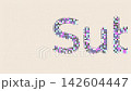 Subscribe scrolling dotted text on beige background animation 142604447
