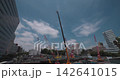 Cranes at urban construction sites Cranes at urban construction sites 142641015