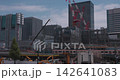 Cranes at urban construction sites Cranes at urban construction sites 142641083