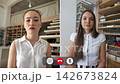 Students sharing emotions in online calls during school hours 142673824