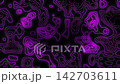 Abstract background with purple glowing contour-like lines. 142703611