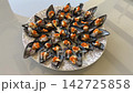 Cooked Mussels Served Fresh and Ready to Eat Cooked Mussels Served Fresh and Ready to Eat 142725858