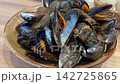 Cooked Mussels Served Fresh and Ready to Eat Cooked Mussels Served Fresh and Ready to Eat 142725865