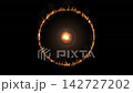 Fire Circle on Dark Screenq 142727202