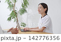 Female white coat 142776356